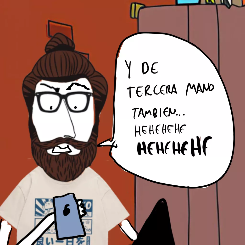 el hombre con personalidad prestada
